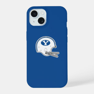 BYU Football Helmet iPhone 15 Case