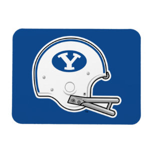 BYU Football Helmet Magnet