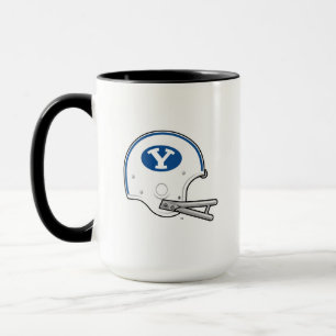 BYU Football Helmet Mug
