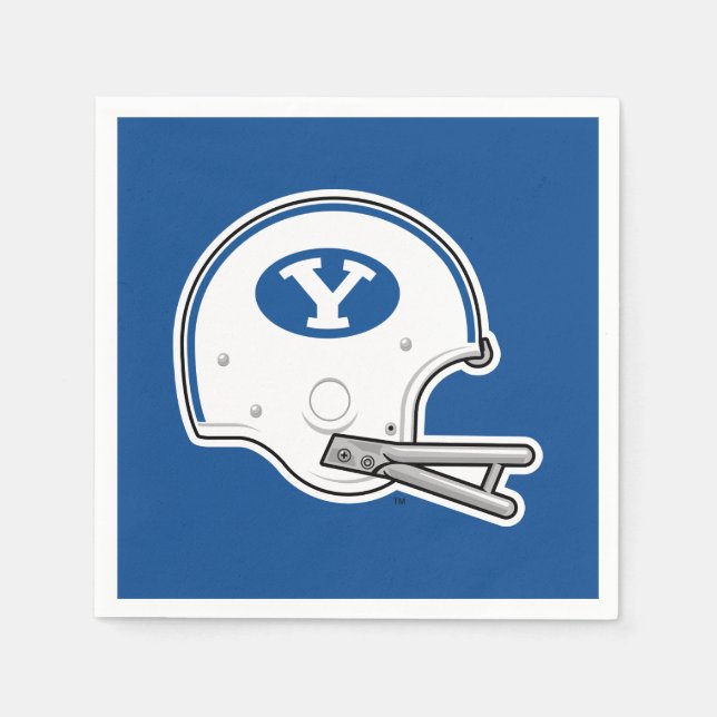BYU | Football Helmet Napkins (Front)