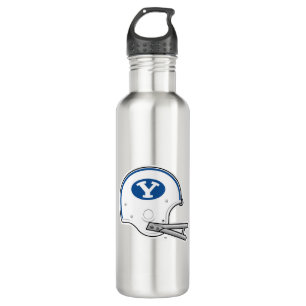 BYU   Football Helmet Stainless Steel Water Bottle