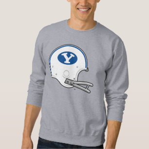 BYU Football Helmet Sweatshirt