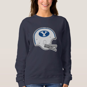 BYU Football Helmet Sweatshirt