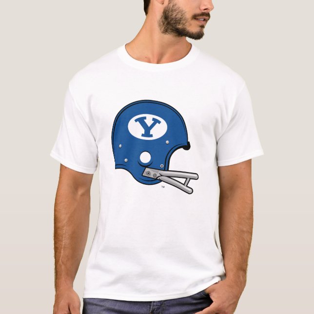 BYU Football Helmet T-Shirt (Front)
