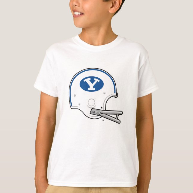 BYU | Football Helmet T-Shirt (Front)