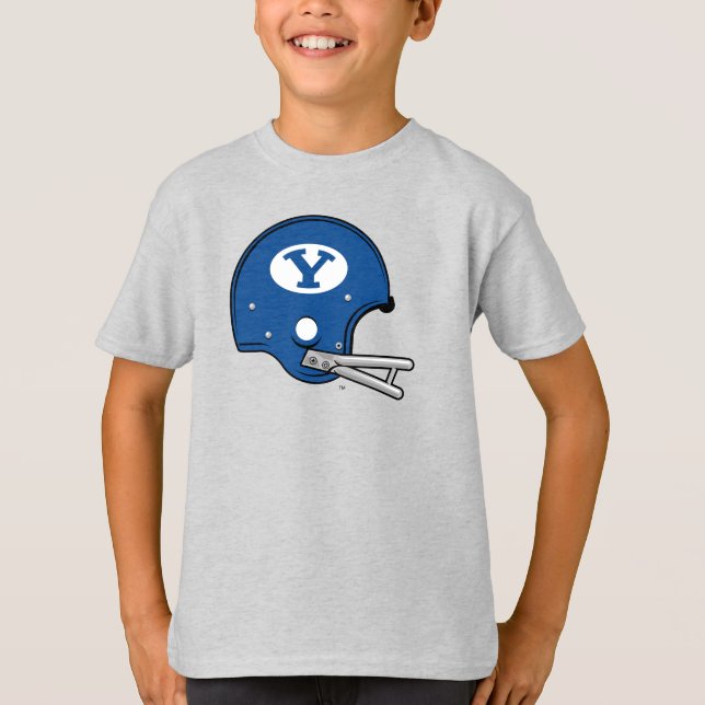 BYU Football Helmet T-Shirt (Front)