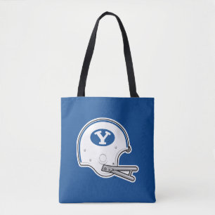 BYU Football Helmet Tote Bag