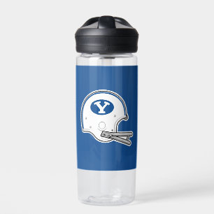 BYU   Football Helmet Water Bottle
