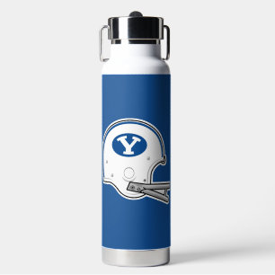 BYU   Football Helmet Water Bottle