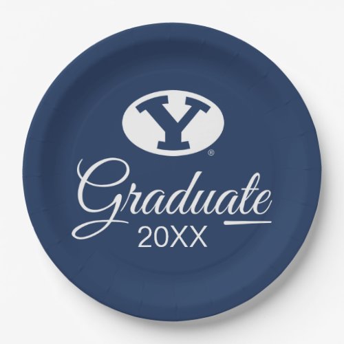 BYU Graduate Paper Plates