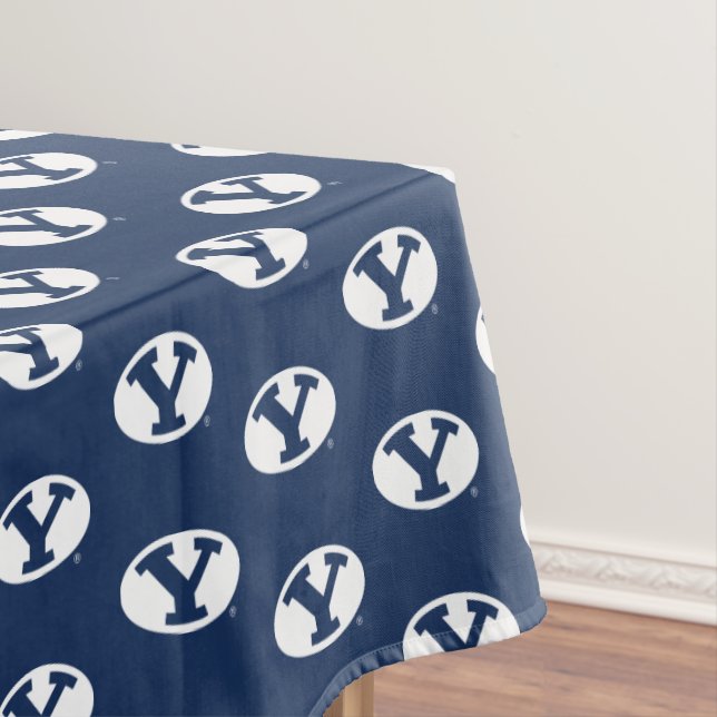 BYU Graduate Tablecloth (In Situ)