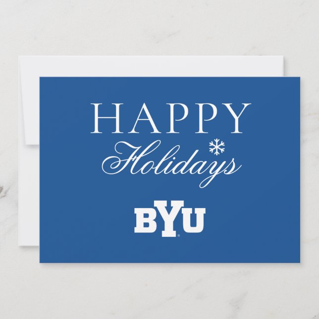 BYU HOLIDAY CARD (Front)