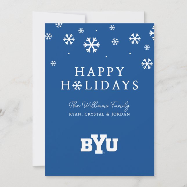 BYU HOLIDAY CARD (Front)
