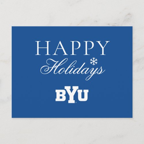 BYU HOLIDAY POSTCARD