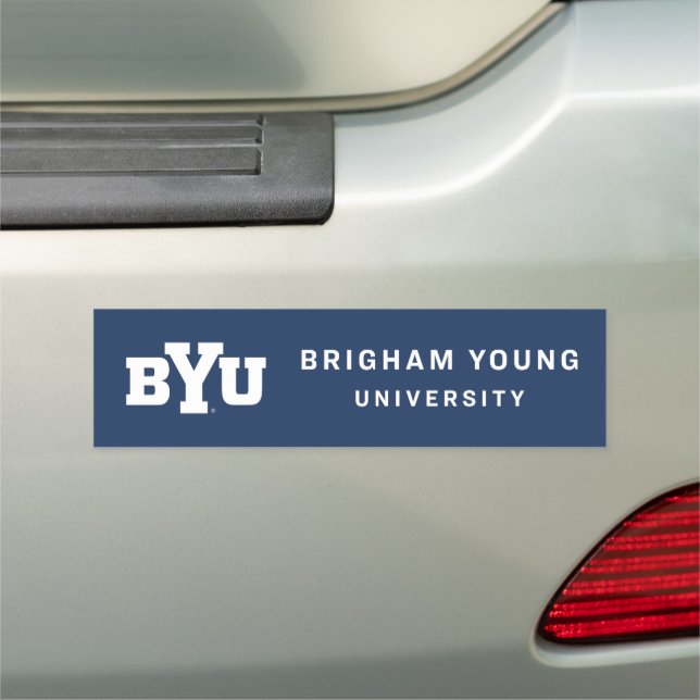 BYU Logo Car Magnet (In Situ)
