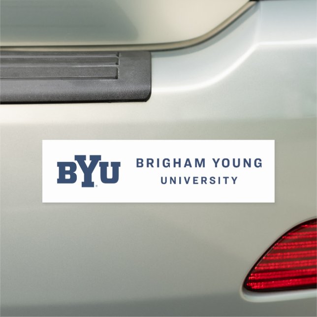BYU Logo Car Magnet (In Situ)