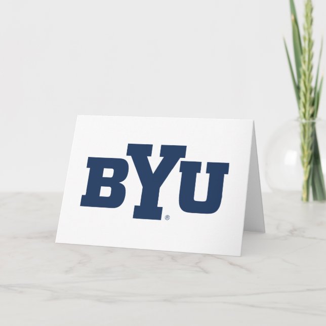BYU Logo Card (Front)