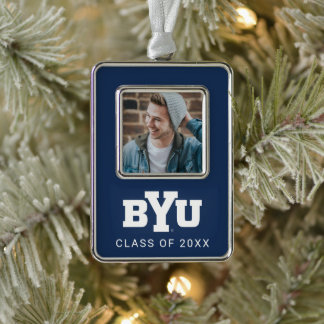BYU Logo Christmas Ornament