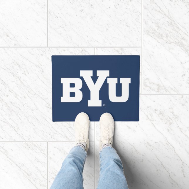 BYU Logo Doormat (Indoor)