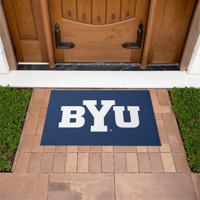 BYU Logo Doormat (Outdoor)