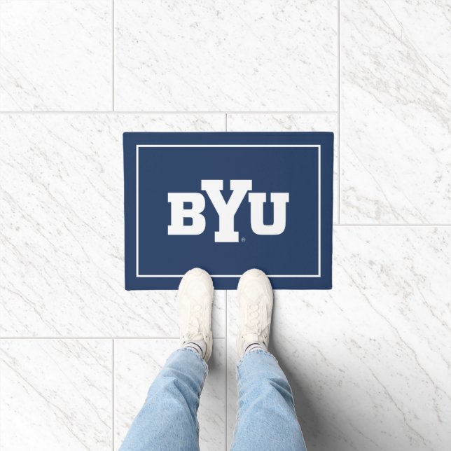 BYU Logo Doormat (Indoor)