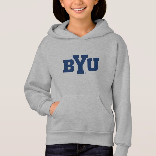BYU Logo Hoodie (Front)
