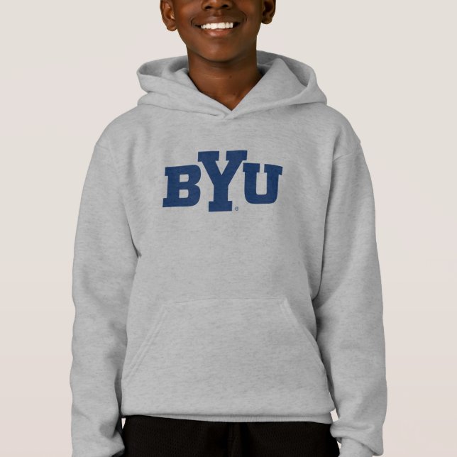 BYU Logo Hoodie (Front)