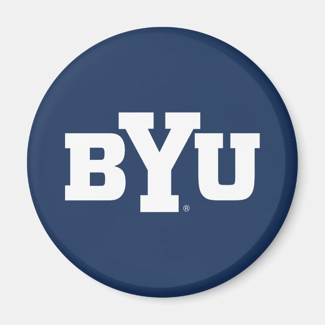 BYU Logo Magnet (Front)
