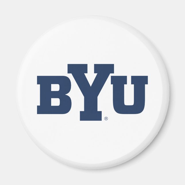 BYU Logo Magnet (Front)