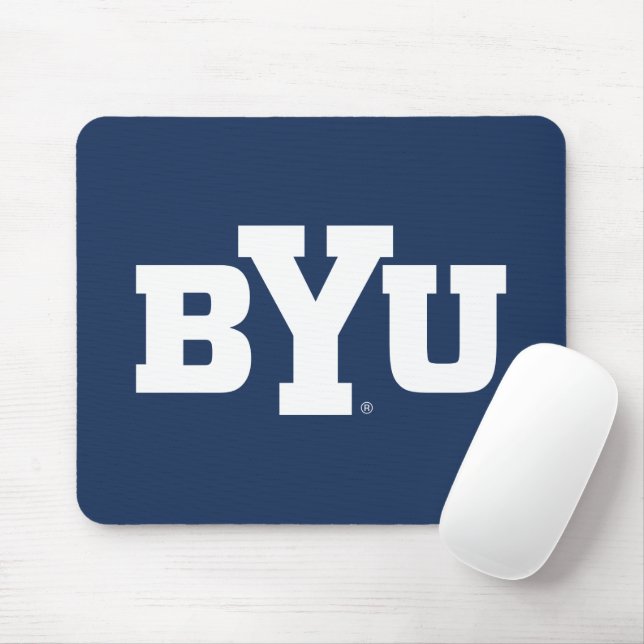 BYU Logo Mouse Pad (With Mouse)