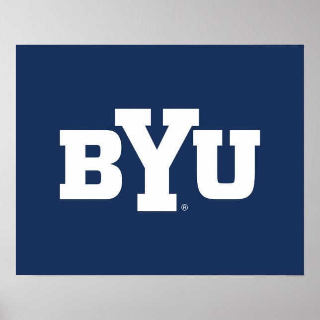 BYU Logo Poster (Front)