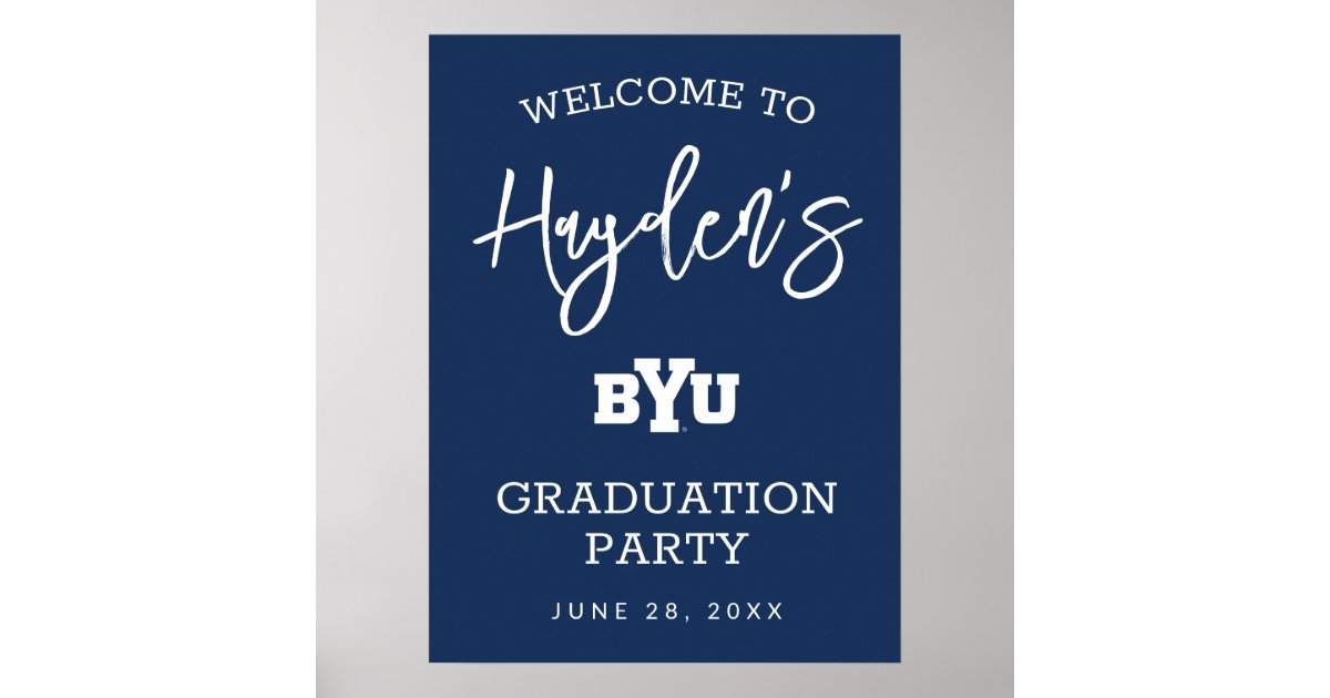 BYU Logo Poster | Zazzle