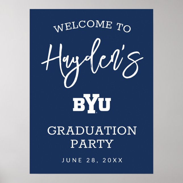 BYU Logo Poster (Front)