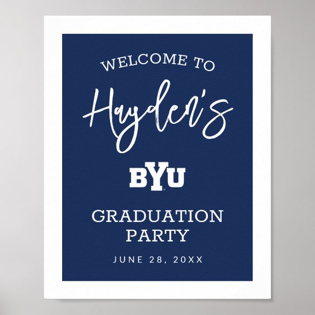 BYU Logo Poster (Front)