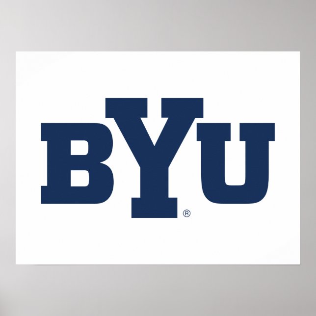 BYU Logo Poster (Front)