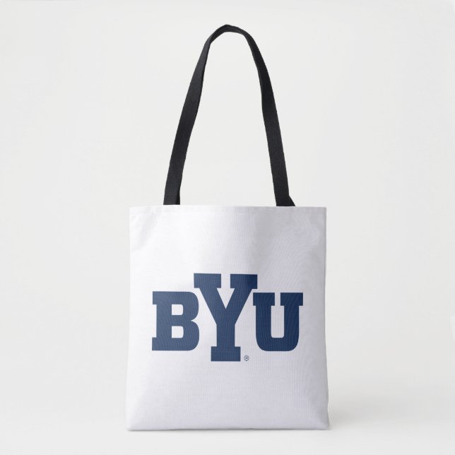 BYU Logo Tote Bag (Front)