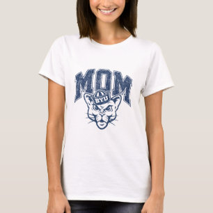 BYU Mom Distressed T-Shirt