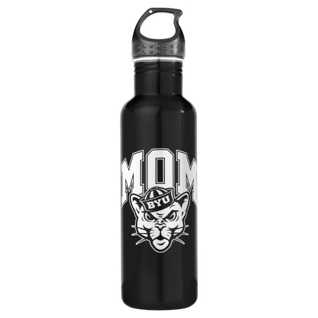 BYU Mom Water Bottle (Front)