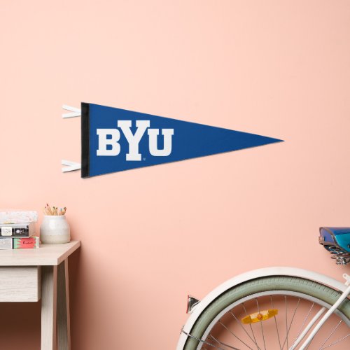 BYU PENNANT FLAG