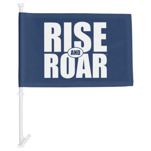 BYU Rise and Roar Car Flag