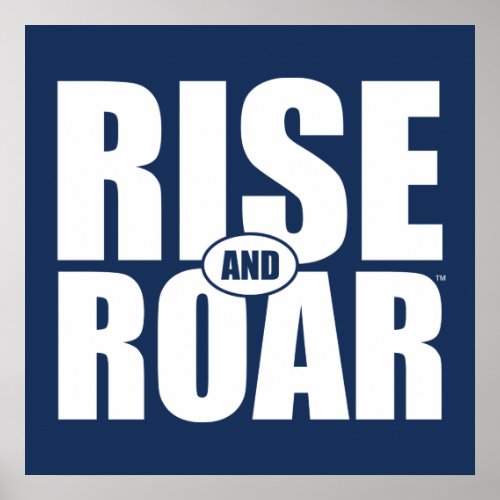 BYU Rise and Roar Poster
