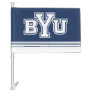 BYU | Stripes Car Flag