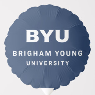 BYU Text Logo Balloon