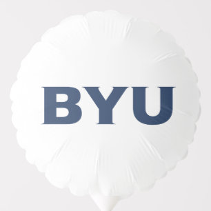 BYU Text Logo Balloon
