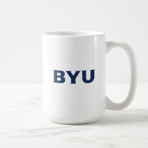 BYU Text Logo Coffee Mug