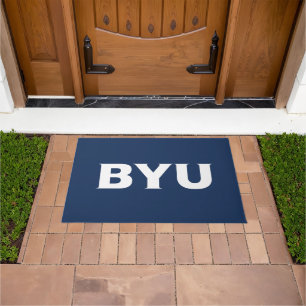 BYU Text Logo Doormat