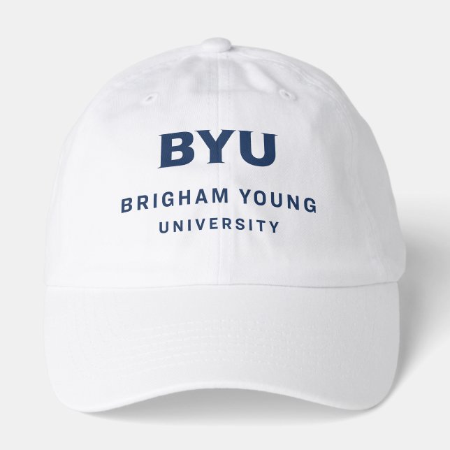 BYU Text Logo Hat (Front)