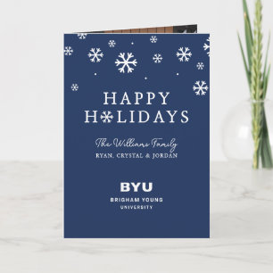 BYU Text Logo Holiday Card