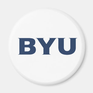 BYU Text Logo Magnet