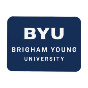 BYU Text Logo Magnet